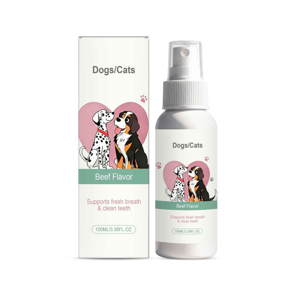 Fresh Breath Pet Oral Spray for Dogs and Cats