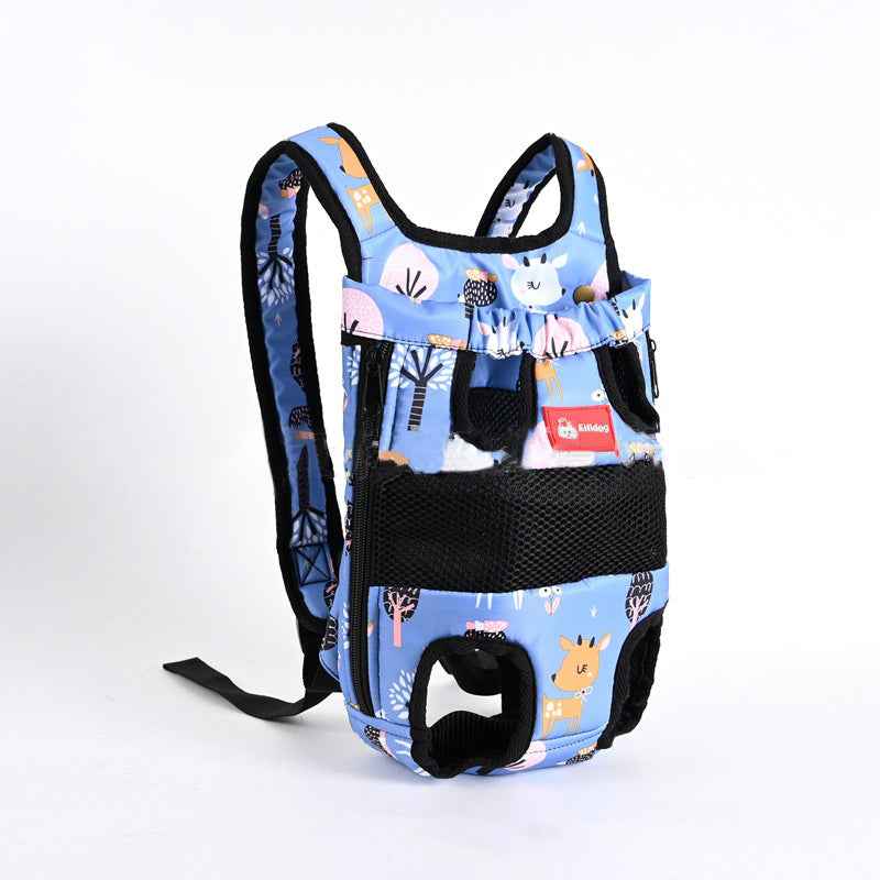 Breathable Pet Backpack Carrier for Cats and Small Dogs Travel