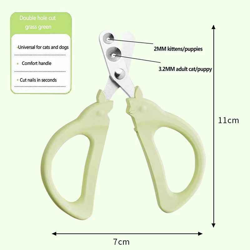 Cute Professional Pet Nail Clippers for Cats and Dogs Grooming