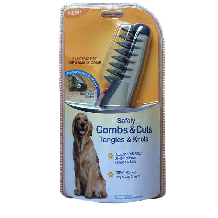 Battery-Powered Pet Hair Trimmer for Precise Grooming and Haircuts