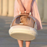 Portable Cat Litter Box for Travel and Home Use