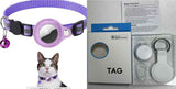 Reflective AirTag Collar with Waterproof Holder for Dogs and Cats