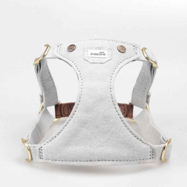 Cute Adjustable Teddy Harness for Comfortable Small Dog Daily Walks