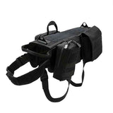 Adjustable Tactical Dog Harness with Molle Vest