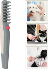 Battery-Powered Pet Hair Trimmer for Precise Grooming and Haircuts