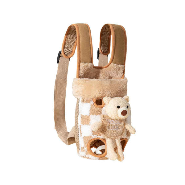 Cozy Front Pet Carrier Backpack for Small Dogs and Cats