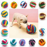 Foldable Snuffle Ball Puzzle Feeder for Dogs & Cats