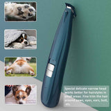 LED Pet Paw Hair Trimmer for Precise Cat Dog Grooming