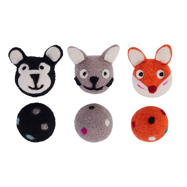 Felt Bell Ball Cat Toy – Stretchy Interactive Chase Toy