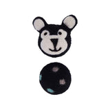 Felt Bell Ball Cat Toy – Stretchy Interactive Chase Toy