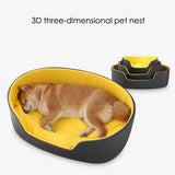 Cozy Cat & Dog Bed – Warm, Washable Pet Nest for Deep Sleep