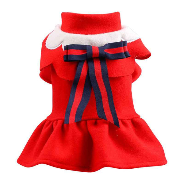 British Style Woolen Winter Costume Outfit for Dogs and Cats