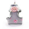 Summer Floral Chest Harness and Leash Set for Small Dogs