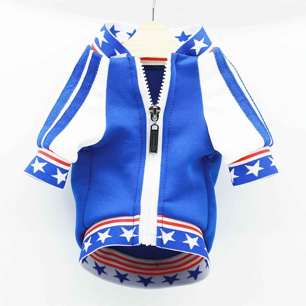 Baseball-Inspired Dog Jersey – Trendy Uniform for Small Dogs