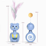 Cat Interactive Feather Pet Toy