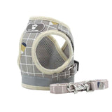 Breathable Mesh Harness and Leash Set for Small Dogs
