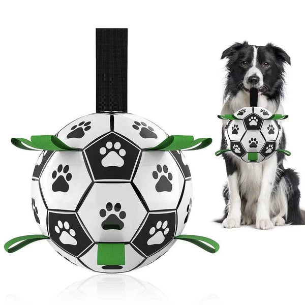 Interactive Inflatable Dog Soccer Ball for Outdoor Training and Play