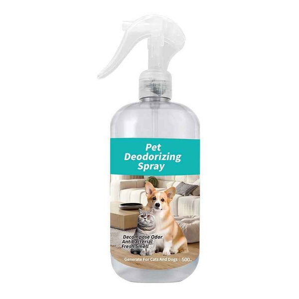 Natural Pet Deodorizer Spray Eliminates Odors and Freshens Home Instantly