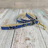 Soft Snake Pattern Pet Harness and Leash Set