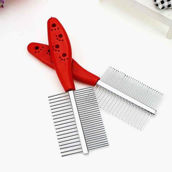 Pet Grooming Brush – Deshedding Comb for Dogs & Cats