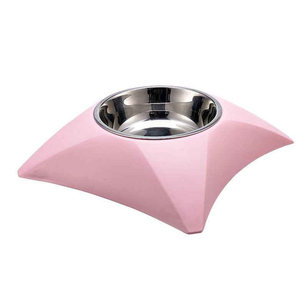 Durable Plastic Single Pet Bowl for Cats and Dogs