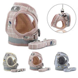Breathable Mesh Harness and Leash Set for Small Dogs