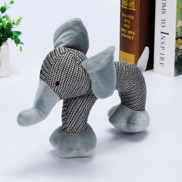 Interactive Squeaky Plush Duck Chew Toy for Dogs and Puppies