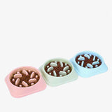Slow-Feeding Anti-Choking Pet Bowl for Healthier Mealtimes