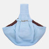 Foldable Pet Shoulder Carrier Bag for Comfortable Travel and Outing