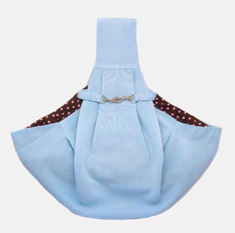 Foldable Pet Shoulder Carrier Bag for Comfortable Travel and Outing