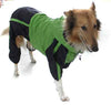 Waterproof Large Dog Raincoat with Hood for Comfortable Outdoor Walks