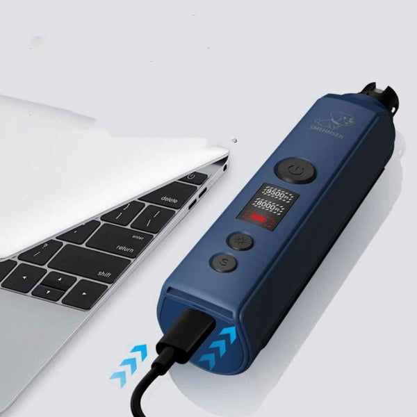Dual-Light Pet Grooming Tool with Non-Slip Handle