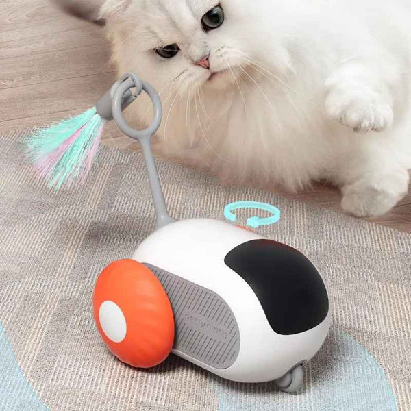 Remote Control Interactive Cat Car Toy with USB Charging Fun