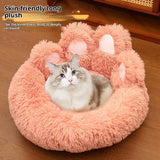 Thickened Plush Pet Bed and Large Mat for Cozy Rest