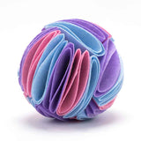 Foldable Snuffle Ball Puzzle Feeder for Dogs & Cats