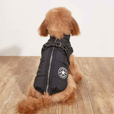 Warm Reflective Fleece-Lined Padded Dog Clothes for Winter Walks