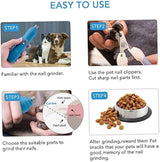 Electric Pet Nail Grinder and Polisher for Safe Claw Trimming