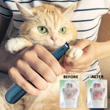 LED Pet Paw Hair Trimmer for Precise Cat Dog Grooming