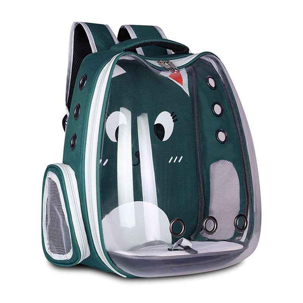Breathable Pet Backpack Carrier for Comfortable Cat and Dog Travel
