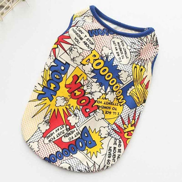 Casual Cotton Dog Outfit for Comfortable Everyday Pet Leisure Wear