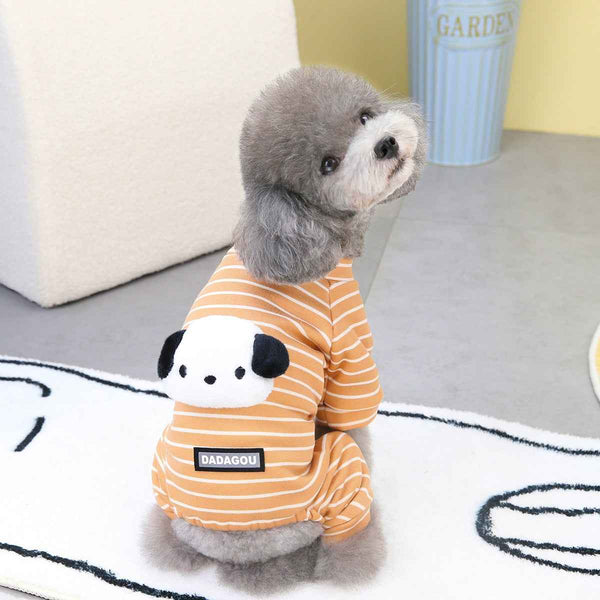 Warm Two-Leg Dog Sweater for Small Pets Soft Winter Everyday Comfort