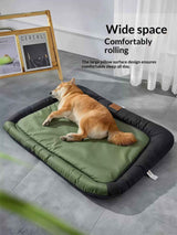 Army Green Pet Bed Cozy Washable Dog Cat Sleeping Mat