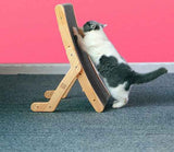 Adjustable Corrugated Cat Scratcher Bed with Replaceable Core