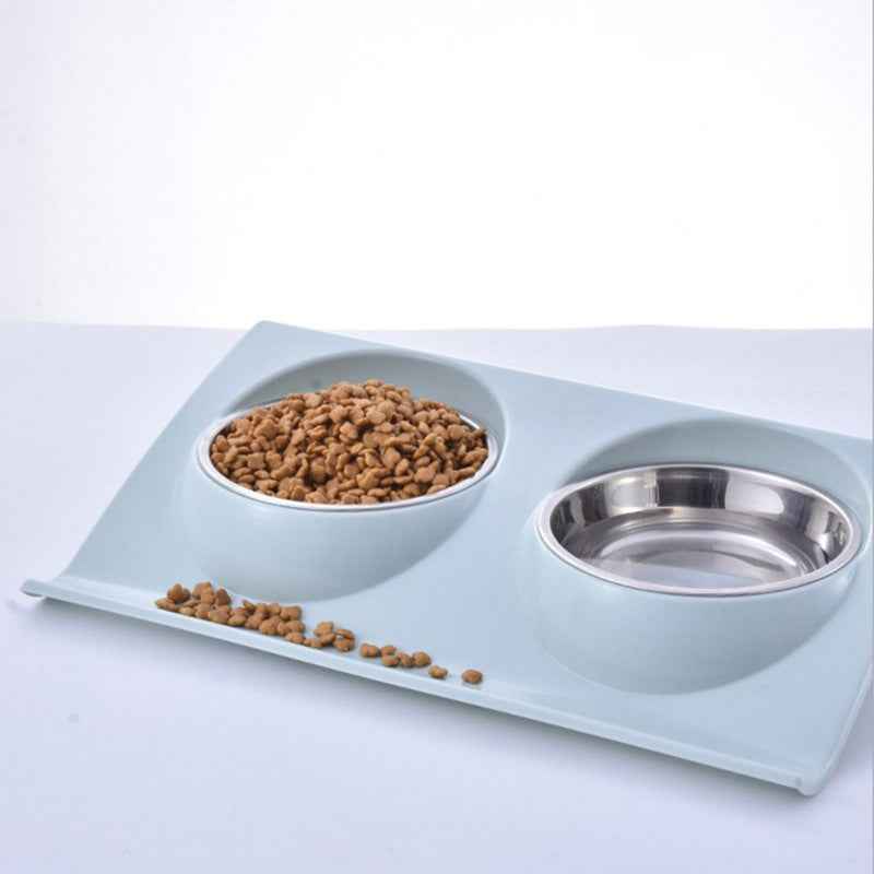 Durable Stainless Steel Pet Bowl for Food and Water