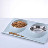Durable Stainless Steel Pet Bowl for Food and Water