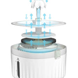Filtered Automatic Pet Water Dispenser for Fresh Daily Cat Hydration