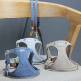 Cute Adjustable Teddy Harness for Comfortable Small Dog Daily Walks