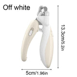 LED Whale Pet Nail Clippers for Safe Precision Grooming Sessions