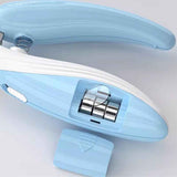 LED Whale Pet Nail Clippers for Safe Precision Grooming Sessions