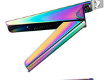 Stainless Steel False Nail Tip Cutter for Precise Manicure Shaping